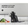 ASETY Kitchen Knife Sets with Block -15 PCS Knife Set