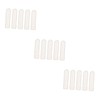 Housoutil 15pcs Refillable Essential Oil Tubes White Aromatherapy Sticks for