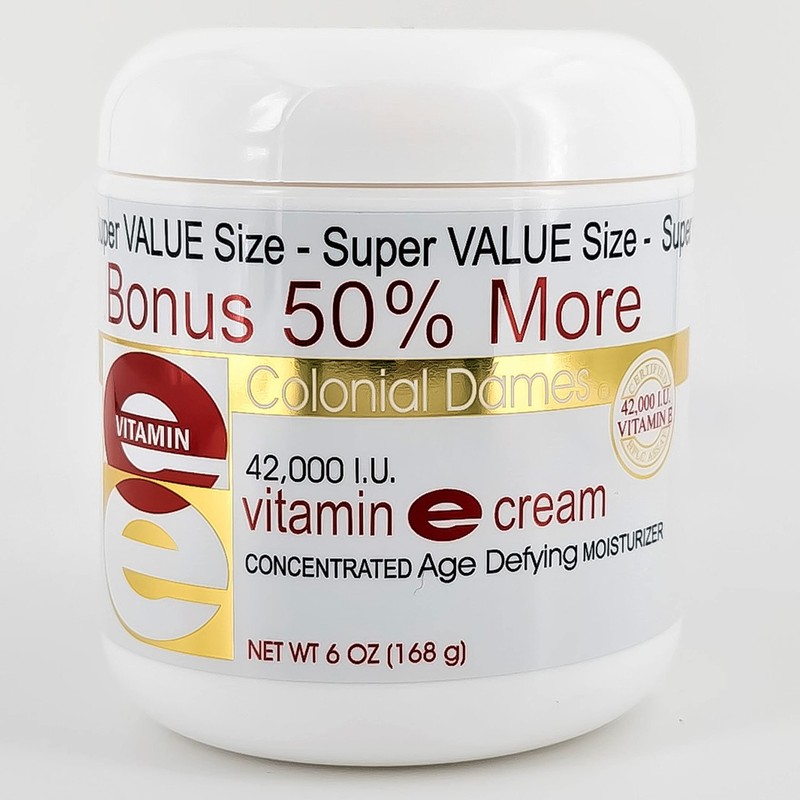 Colonial Dames Concentrated Vitamin E Moisturizing Cream 42,000 I.U. for