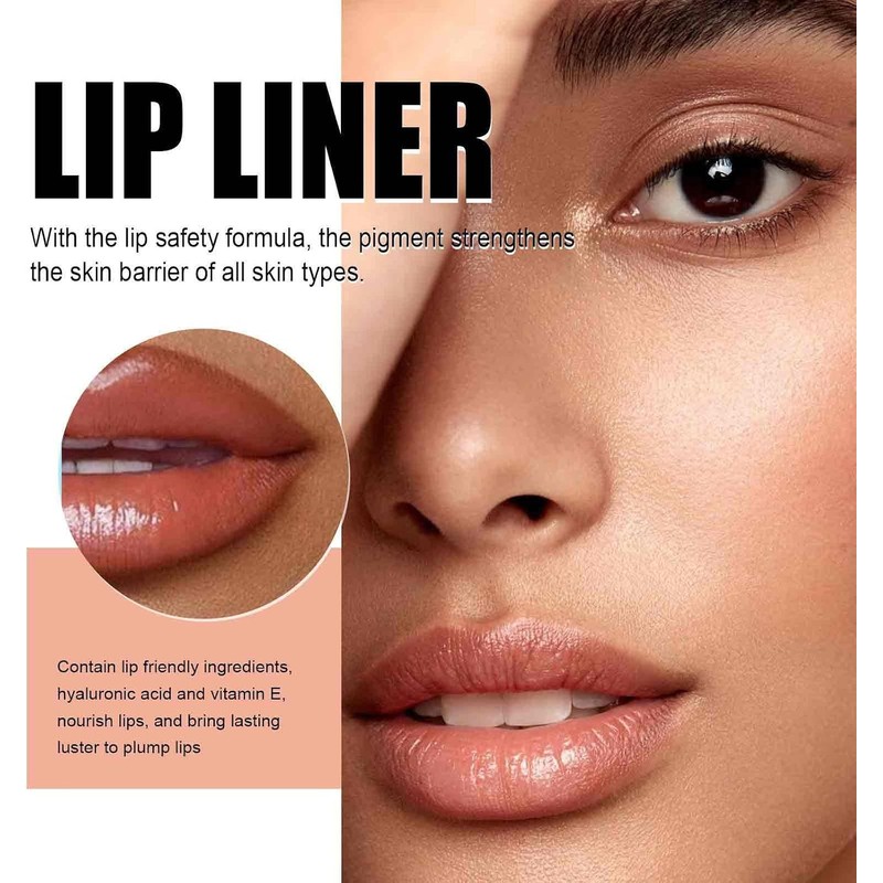 Peel off Matte Lip Stain, Lip Liner Tattoo, Long-Lasting Gloss,