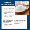 Judee’s Butter Powder 11.25 oz - 100% Non-GMO and Keto-Friendly