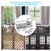 CEEYSEE Pack of 4 Automatic Locking Door Latch Aluminium Alloy