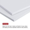uxcell EVA Foam Sheets White 12 Inch x 9 Inch