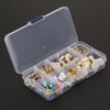 80pcs Dental Tool Kit Polishing Cup Alumina Nylon Brush Cotton