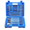 17Pcs SDS Plus Rotary Hammer Drill Bits and Chisel Bits