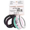 Scunci Spiral Ponytailers with NS Inner Core, 6CT (Pack of