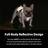 Huntboo Escape Proof Dog Harness, Escape Artist Harness, Reflective Dog