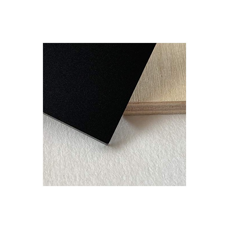 ¼ Black Matte Acrylic 18” x 24"