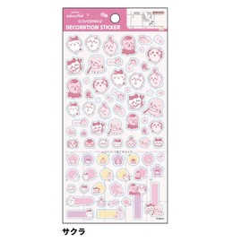 Chiikawa Decorative Sticker SP Sakura Write and Peel Sticker for Notebook Decoration 4901770050225