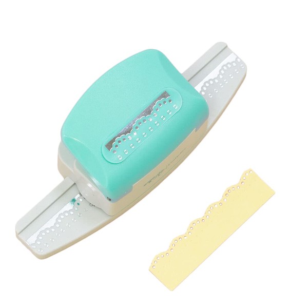 Craftelier Pressure Lever Punch for Making Decorative Doily-Shaped Edges on