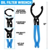 NEIKO 03422A Oil Filter Wrench, 12” Adjustable Oil Filter Pliers,