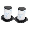 2Pcs Robot Vacuum Cleaner Replacement Filter for Rowenta ZR009002 RH9252