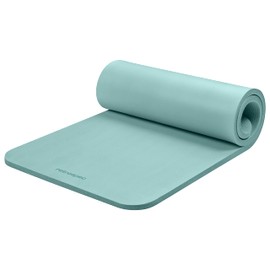 Retrospec Solana - Tapete de yoga de 1 pulgada de grosor con correa de nailon, unisex, antideslizante, para yoga, pilates, estiramiento, ejercicios...