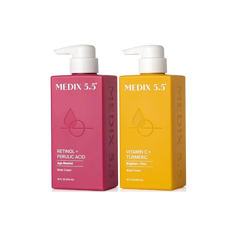 Medix Crema Corporal Retinol Loción Vitamina Antiarrugas Flacidez Piel Arrugada