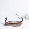 Viking Ships, Retro Ships Ornament, Collectible Figures, Resin Viking Boat