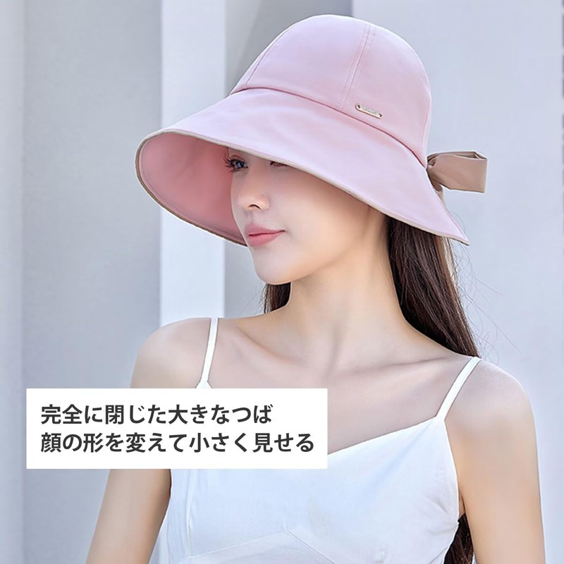 LEZOOY Women's Bucket Hat, UV Protection, Hat, Wide Brim, Small