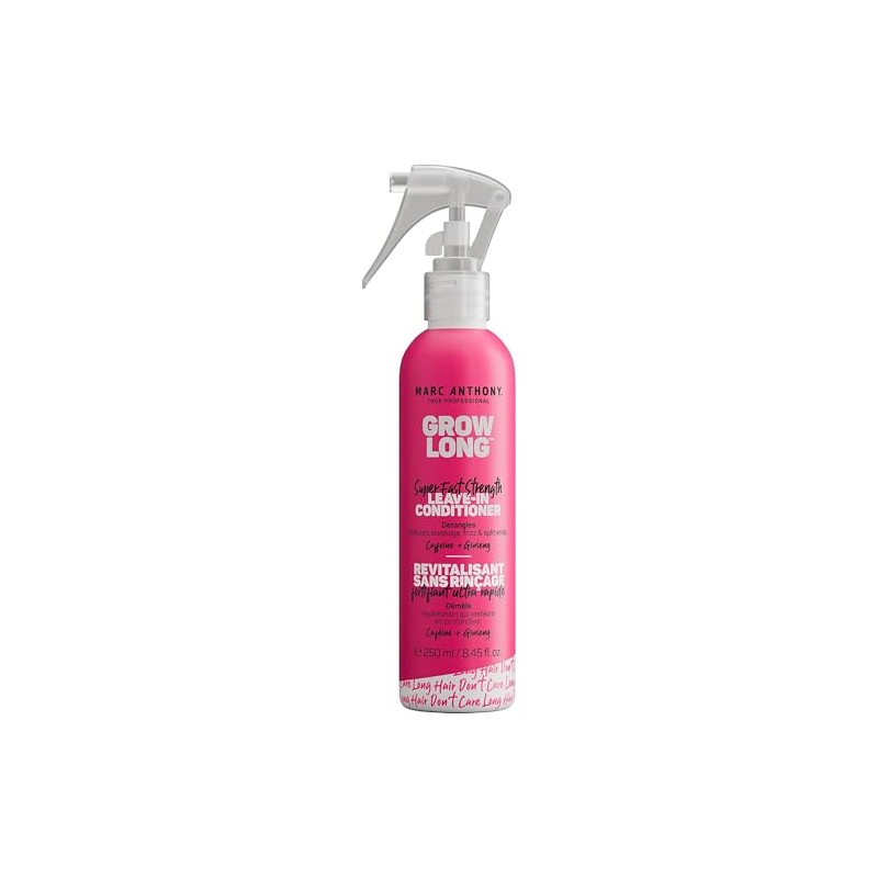 Grow Long, Super Fast Strength, Leave-in Conditioner, Caffeine + Ginseng,