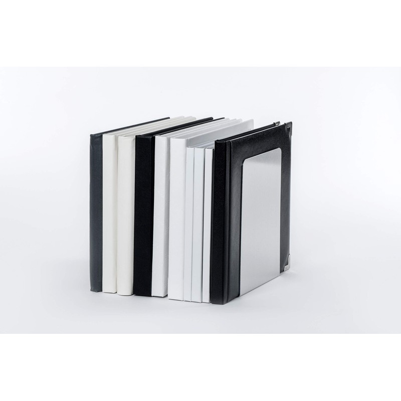 Maul 12 x 12 x 17.5 cm Aluminium Book Ends