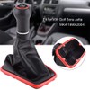 5 Velocidades Auto Pomo de Palanca de Cambios Polaina Boot