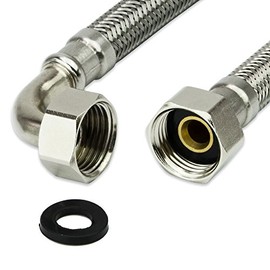 AWM stainless steel flex hose 1/2, 3/4, 1 Inch reinforced hose, connecting hose, sanitary, domestic water works