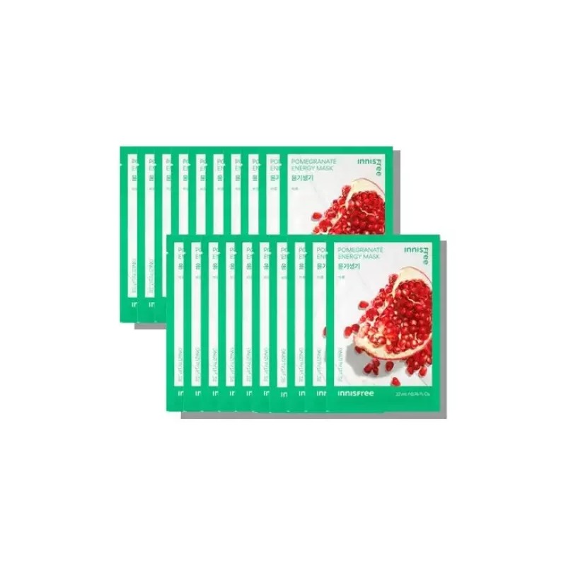 Innisfree [10+10] 이니스프리 에너지 마스크 22mL 20매 (10종 택1) [10+10]