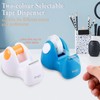 Tape Dispenser Desk,Heat Masking Tape Dispenser(2 Colors,Small) (White)