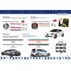 carstyling XXL Car Decorative Strip Chrome 5 mm