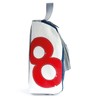 360° Toiletry Bag Sailor XL White/Blue Number Red, White Blue