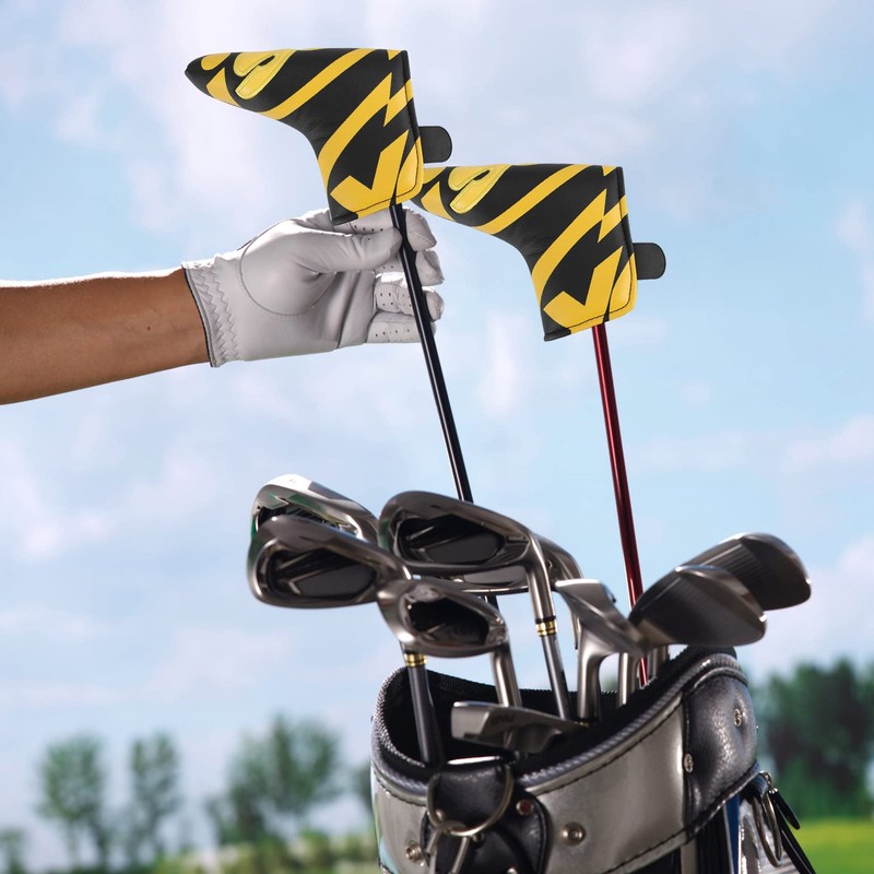 Peakloong Golf Club Blade Putter Cover Headcover with PU Leather