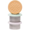 Ever Eco Stainless Steel Round MINI Containers Set of 3