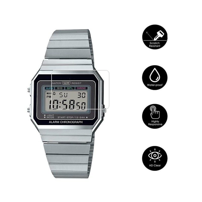 Walieoka Screen Protector Compatible with Casio A700 Series,Ultra-Thin Explosion-Proof Anti-Scratch