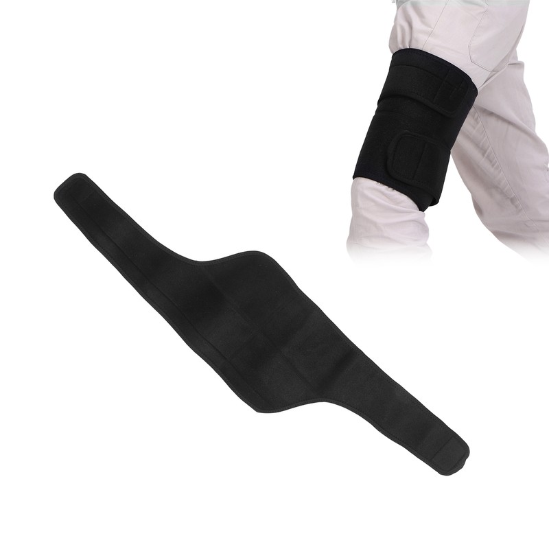 Thigh Support Brace Compression Sleeve Support Hamstring Wrap for Pulled