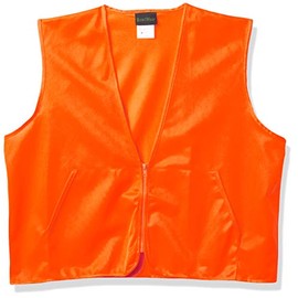 Quietwear unisex adult Vest Winter Accessory Set, Orange, Medium US