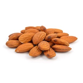 Dry Roasted California Salted Almonds with Healthy Himalayan Salt (2 Lbs.) - Vegan & Keto Friendly - Roasted to Perfection - Super Crunchy - Farm Fresh Nuts Brand