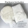 4 Pcs Nail Background Mat for Pictures Flat Lay Mat