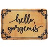 eBoutik - Hello Gorgeous Doormat - Cute Housewarming Welcome Mat