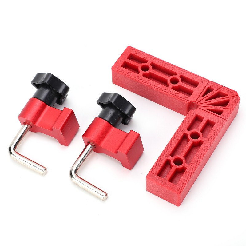 90 Degree Positioning Square Plastic Right Angle Clamp Woodworking Hand