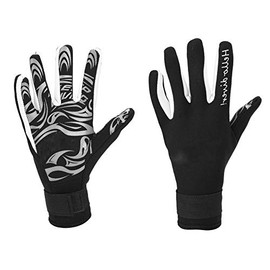 VGEBY1 2MM Neoprene Diving Gloves, Five Finger Diving Gloves for High Performance Water Sports Equipment for Adults (XL-Black)