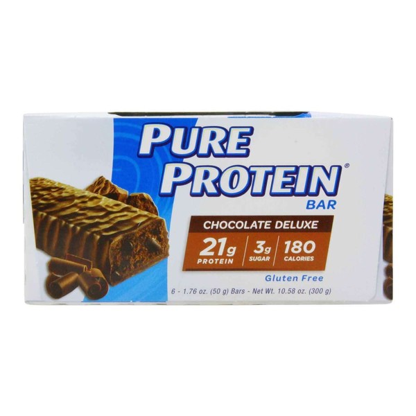 Pure Protein Chocolate Deluxe, 50 Gram, 12 Count