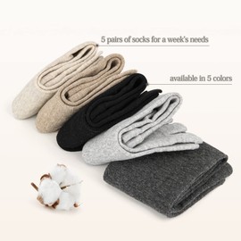 Ech.Apr Calcetines deportivos de algodón para mujer, para correr, lindos y cómodos calcetines que absorben los cinco dedos para niñas, 5 pares, multicolor 2