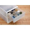 Shoe Organizing Cup, Clear, M Size (2.9 x 2.9 x