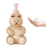 Foam Pump Bottle Cute Bear Shape Large Capacity Foaming Soap