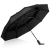 TECKNET Umbrella Windproof Strong for Rain, Large Automatic Folding Umbrella