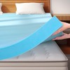 Hokway 4 inch Gel-Infused Memory Foam Bed Mattress Topper King