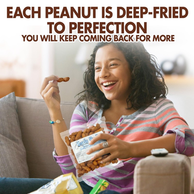 Uncle Bud's Deep Fried Peanuts In Shell (2-Pack) | Salt