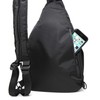 Cali Crusher Sling - 100% Smell Proof/Convertible Shoulder Pack (Black/Blue)
