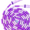 Jump Rope Comfortable Grip Adjustable Durable Lightweight Safe Beaded Skipping