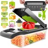 Vegetable Chopper Multifunctional 16-in-1 Food Choppers Onion Vegetable Slicer Cutter