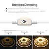 LRGBST 2 m Warm White LED Strip, IP65 Waterproof 3000