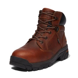 Timberland PRO Men's Helix 6" Alloy Safety Toe Waterproof Industrial Boot, Brown, 11 Wide